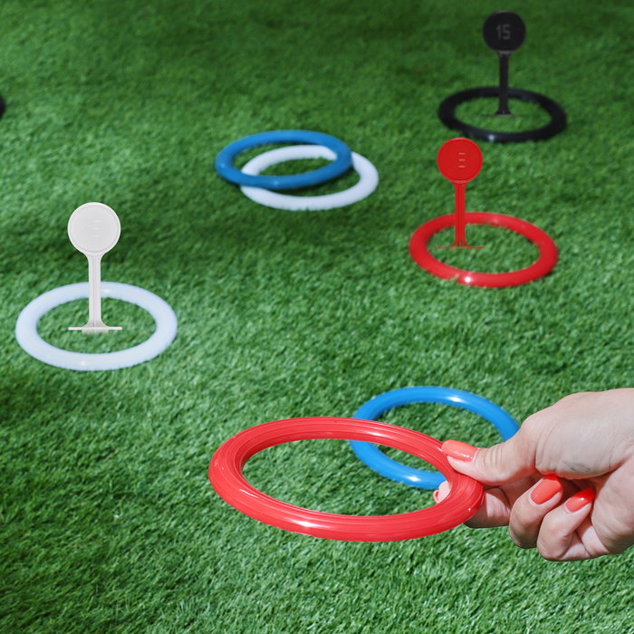 Mister Gadget Juego Lanzamiento De Anillos Jeux Outdoor Para Sumar Puntos Y Lograr Objetivos