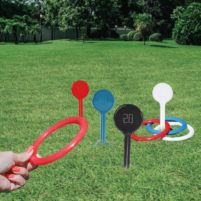 Mister Gadget Juego Lanzamiento De Anillos Jeux Outdoor Para Sumar Puntos Y Lograr Objetivos