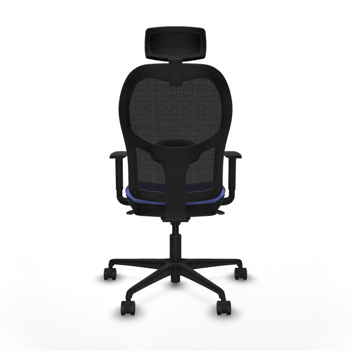 PIQUERAS Y CRESPO Silla de oficina Jorquera con mecanismo Sincro, Azul claro y Negro PIQUERAS Y CRESPO Silla de oficina Jorquera con mecanismo Sincro, Azul claro y Negro
