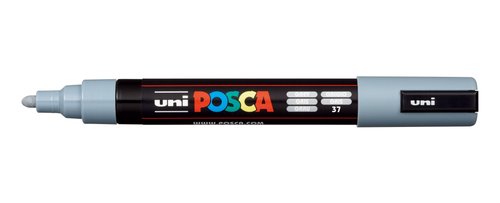 Posca Rotulador PC-5M Gris Posca Rotulador PC-5M Gris