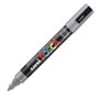 Posca Rotulador PC-5M Gris Punta Bala 1,8-2,5 mm