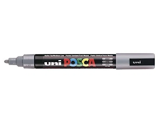 Posca Marcador PC-5M Gris Punta Bala 1,8-2,5 mm Posca Marcador PC-5M Gris Punta Bala 1,8-2,5 mm