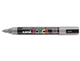 Posca Marcador PC-5M Gris Punta Bala 1,8-2,5 mm