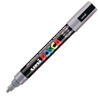 Posca Rotulador PC-5M Gris Posca Rotulador PC-5M Gris
