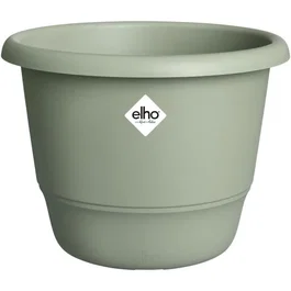 ELHO Maceta Amiga Redonda 25 Verde L 25 x A 24,5 x A 18 cm Exterior 100% reciclado ELH8711904535087