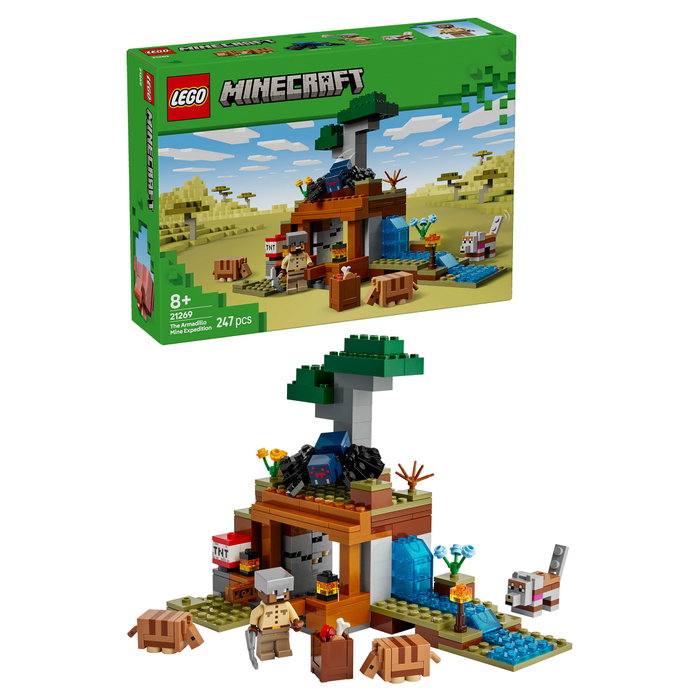 LEGO Minecraft 21269 La Expedición a la Mina del Armadillo