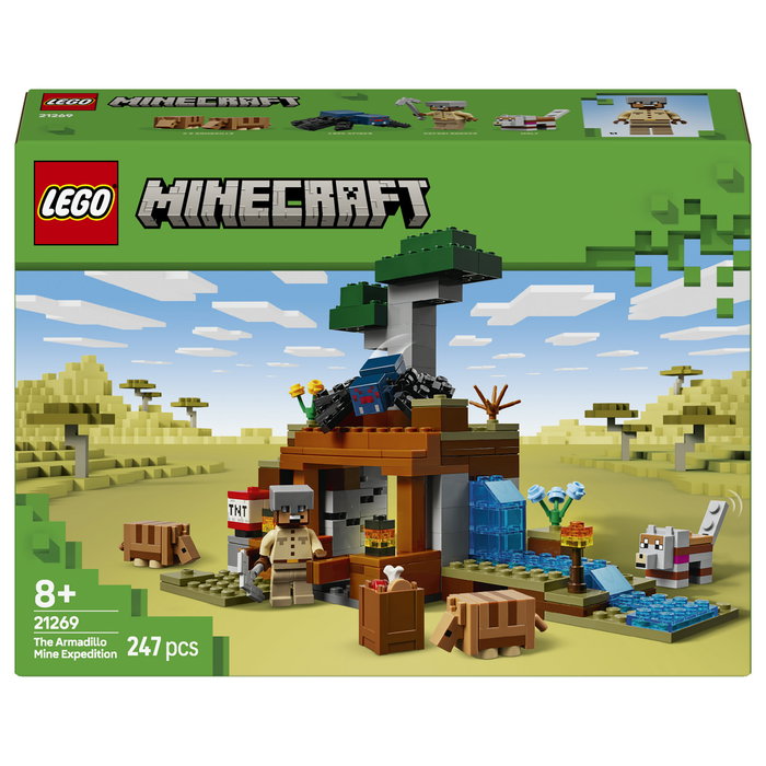 LEGO Minecraft 21269 La Expedición a la Mina del Armadillo