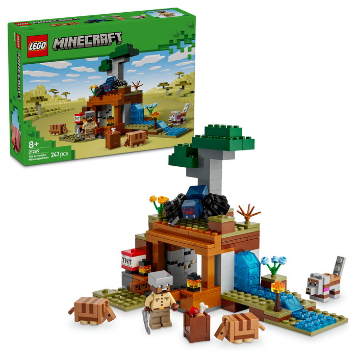 LEGO Minecraft 21269 La Expedición a la Mina del Armadillo