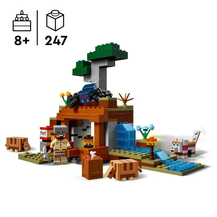LEGO Minecraft 21269 La Expedición a la Mina del Armadillo