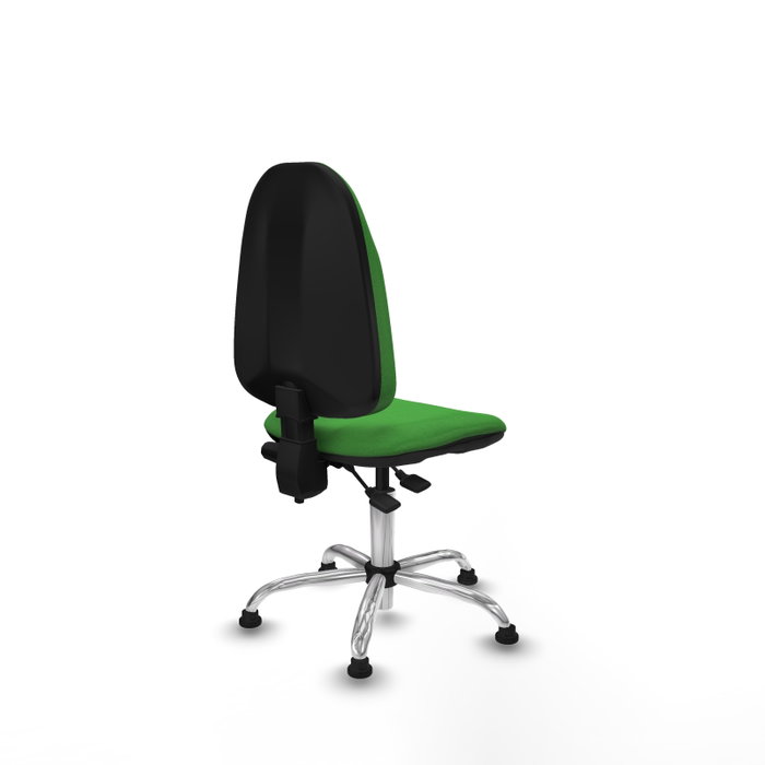 PIQUERAS Y CRESPO Silla de oficina Algarra Verde con Mecanismo de Doble Maneta