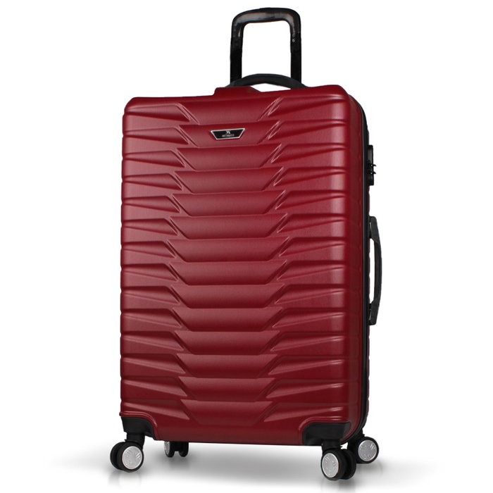 Zoozie Bags 6025 Maleta Rojo Claret Grande 75cm ABS 100L Zoozie Bags 6025 Maleta Rojo Claret Grande 75cm ABS 100L