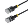 StarTech.com Cable Ethernet Cat6a Ultra Delgado 1m Negro U/UTP