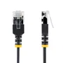 StarTech.com Cable Ethernet Cat6a Ultra Delgado 1m Negro U/UTP