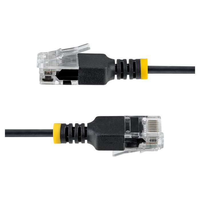 StarTech Cable Ethernet Cat6a Ultrafino 1 m Negro U/UTP StarTech Cable Ethernet Cat6a Ultrafino 1 m Negro U/UTP