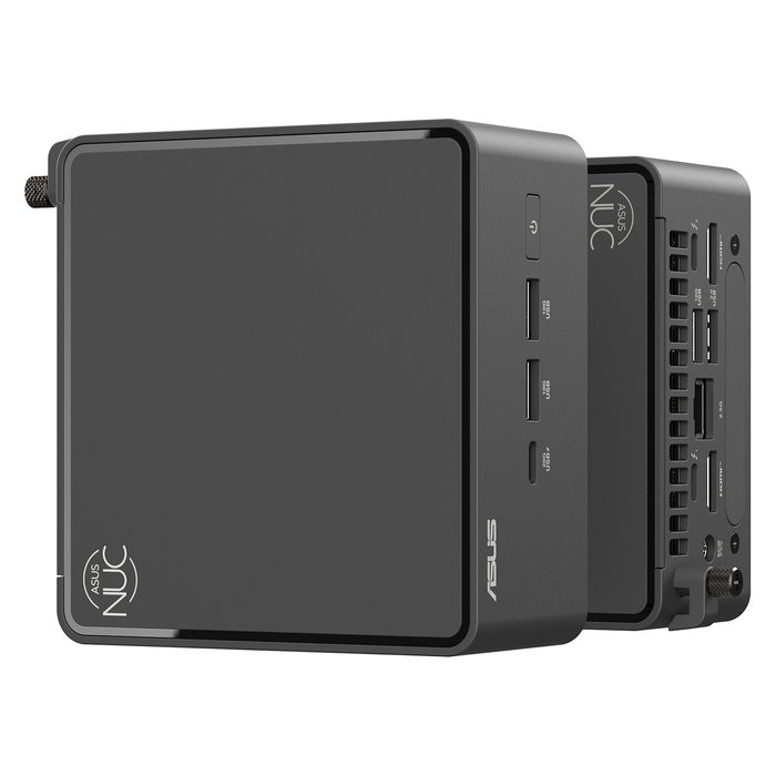 ASUS NUC 15 Pro RNUC15CRHV500002 Mini PC Barebone, Intel Core Ultra 5, 14 Cores, DDR5-SDRAM, M.2, Wi-Fi 7, 120 W