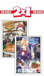 Panini España S.A. Food Wars! Shokugeki no Soma 2x1 (N.01 y N.02) Detectives de la cocina