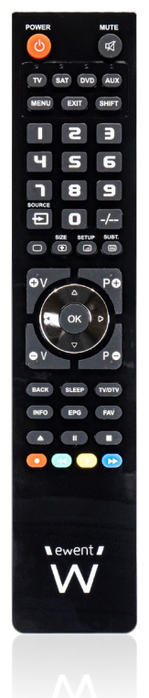 Ewent EW1570 Mando TV 4 en 1 Programable para Cable Ewent EW1570 Mando TV 4 en 1 Programable para Cable