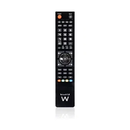 Ewent EW1570 Mando a Distancia Universal Programable 4 en 1 para TV, DTT, SAT, Blu-ray, Proyector, Barra de Sonido, Programable por Cable Micro USB a USB