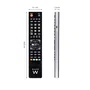 Ewent EW1570 Mando a Distancia Universal Programable 4 en 1 para TV, DTT, SAT, Blu-ray, Proyector, Barra de Sonido, Programable por Cable Micro USB a USB