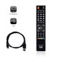 Ewent EW1570 Mando a Distancia Universal 4 en 1 Negro
