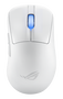 Asus ROG Keris II Ace Wireless AimPoint Ratón Inalámbrico Mano Derecha RF + Bluetooth + USB Tipo-A Óptico 42000 DPI 90MP03N0-BMUA10 Blanco