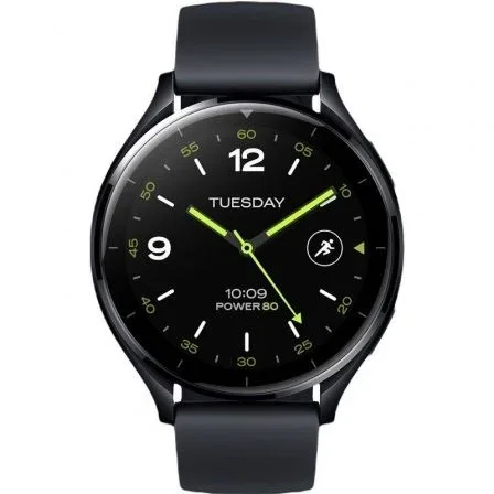 Xiaomi Watch 2 Smartwatch con Google Wear OS, Pantalla AMOLED 1.43", GPS, Monitor Cardíaco, +160 Modos Deporte, Resistente al Agua 5 ATM, Color Negro