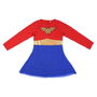 Cerdá Vestido Single Jersey Tutu Wonder Woman Oficial para Niñas, Talla 12 Años, Color Rojo