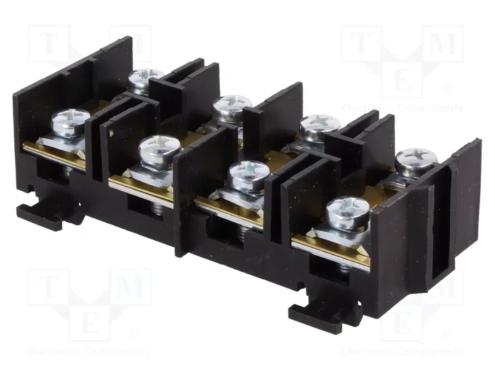 PAWBOL Bloque de bornas de alimentación 76A 16mm² negro PAWBOL Bloque de bornas de alimentación 76A 16mm² negro