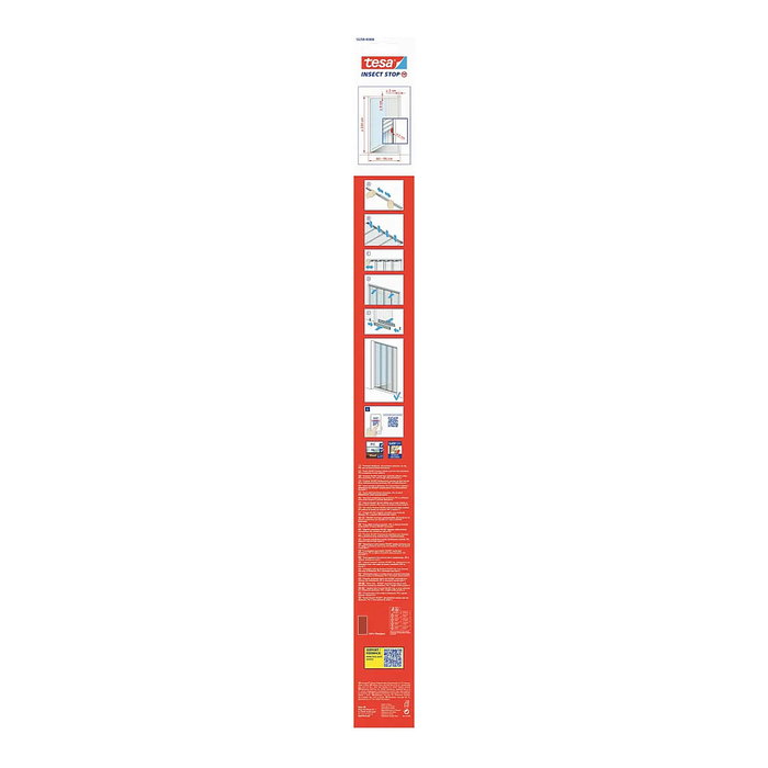 Tesa Puerta de láminas de aluminio 0.95m x 2.20m antracita Tesa Puerta de láminas de aluminio 0.95m x 2.20m antracita
