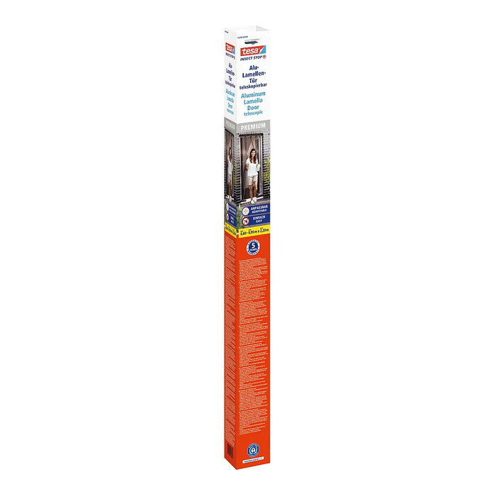 Tesa Puerta de láminas de aluminio 0.95m x 2.20m antracita Tesa Puerta de láminas de aluminio 0.95m x 2.20m antracita