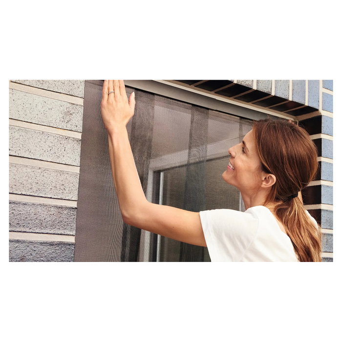 Tesa Puerta de láminas de aluminio 0.95m x 2.20m antracita Tesa Puerta de láminas de aluminio 0.95m x 2.20m antracita