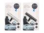 Acorde Ambientador para Coche con 3 Recambios Nuevos, Surtido de Colores Aleatorios, Dimensiones 8x4x1.4 cm (Set de 24)