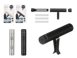 Acorde Ambientador para Coche con 3 Recambios Nuevos, Surtido de Colores Aleatorios, Dimensiones 8x4x1.4 cm (Set de 24)