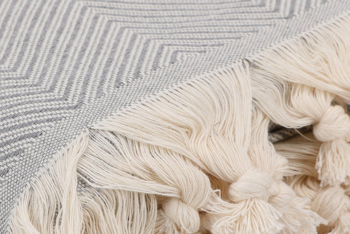 L'essentiel linge de maison Funda de Sofá 230 Gris Algodón 100% 170 x 230 cm