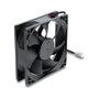 DeLOCK Ventilador axial 48 V DC, 92 x 92 x 25 mm, 2 pines, negro