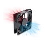 DeLOCK Ventilador axial 48 V DC, 92 x 92 x 25 mm, 2 pines, negro
