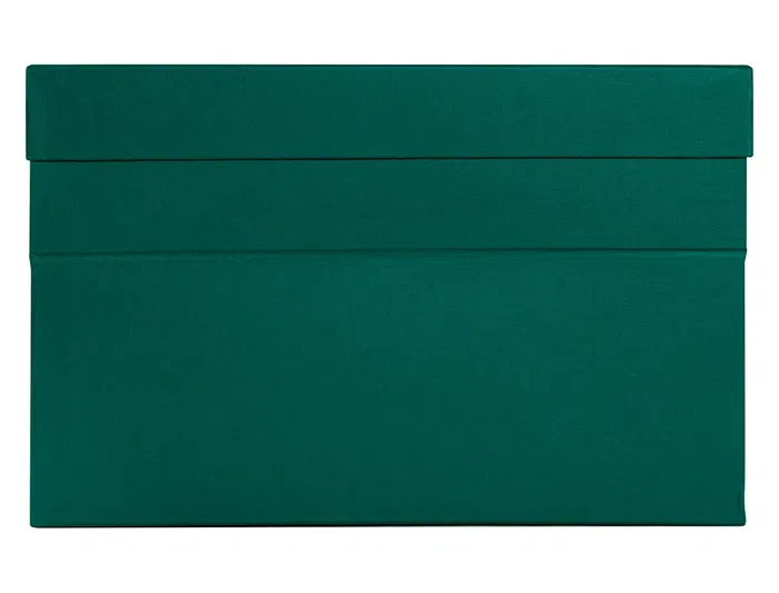 Liderpapel Caja Transferencia Folio Lomo 118 mm Verde 390x118x260 mm