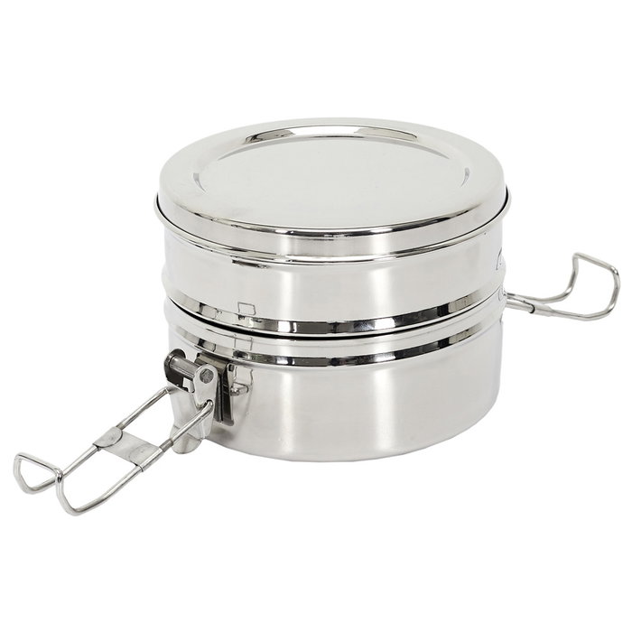 Cook Concept Fiambrera de 2 Pisos Acero Inoxidable 400ml c/u