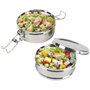 Cook Concept Fiambrera de 2 Pisos Acero Inoxidable 400ml c/u