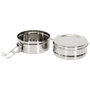 Cook Concept Fiambrera de 2 Pisos Acero Inoxidable 400ml c/u