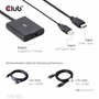 Club3D Adaptador HDMI + MicroUSB a DisplayPort 4K 120Hz Activo CAC-1335 Macho/Hembra Negro