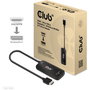 Club3D Adaptador HDMI + MicroUSB a DisplayPort 4K 120Hz Activo CAC-1335 Macho/Hembra Negro