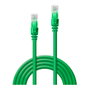 LINDY Patch Cable Cat6 U/UTP Verde 0.3 m Cable de Red RJ-45 Macho-Macho para Red 10/100/1000Base-T (Modelo: 48045)