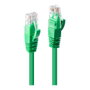 LINDY Patch Cable Cat6 U/UTP Verde 0.3 m Cable de Red RJ-45 Macho-Macho para Red 10/100/1000Base-T (Modelo: 48045)