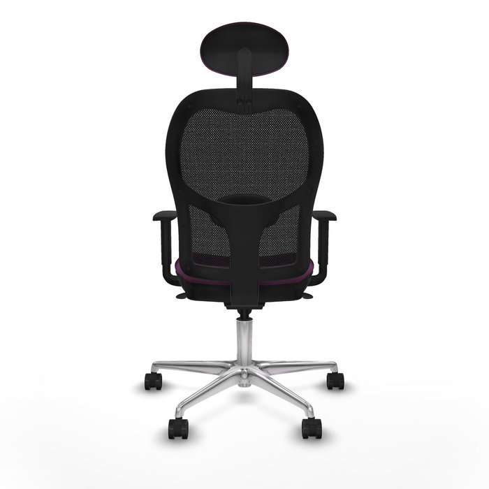 PIQUERAS Y CRESPO Silla de oficina Jorquera con mecanismo Sincro, Morado y Negro PIQUERAS Y CRESPO Silla de oficina Jorquera con mecanismo Sincro, Morado y Negro