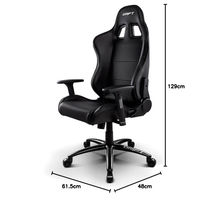 Drift DR200 Silla para videojuegos de PC Negro Drift DR200 Silla para videojuegos de PC Negro