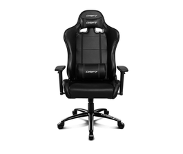 DRIFT DR200 Silla Gaming Profesional, Asiento Acolchado, Reposabrazos Ajustable 3D, Respaldo Reclinable hasta 135 Grados, Negro