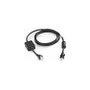 Zebra Cable DC Negro para Base de 4 Ranuras