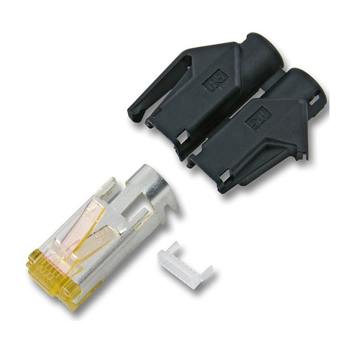 SECOMP Cable de parcheo Cat.6A S/FTP de 2 m, Rojo