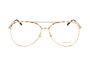 Elie Saab ES-020-J5G Gafas de Vista Dorado Metal